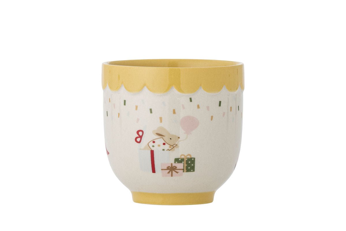 Tasse Suma – Gelb, aus Steingut