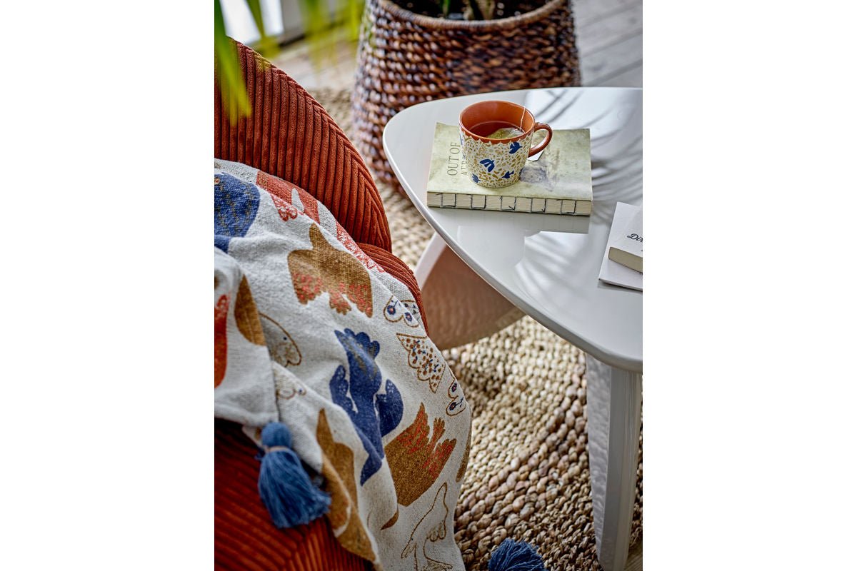 Tagesdecke Solana – recycelte Baumwolle mit grafischem Muster