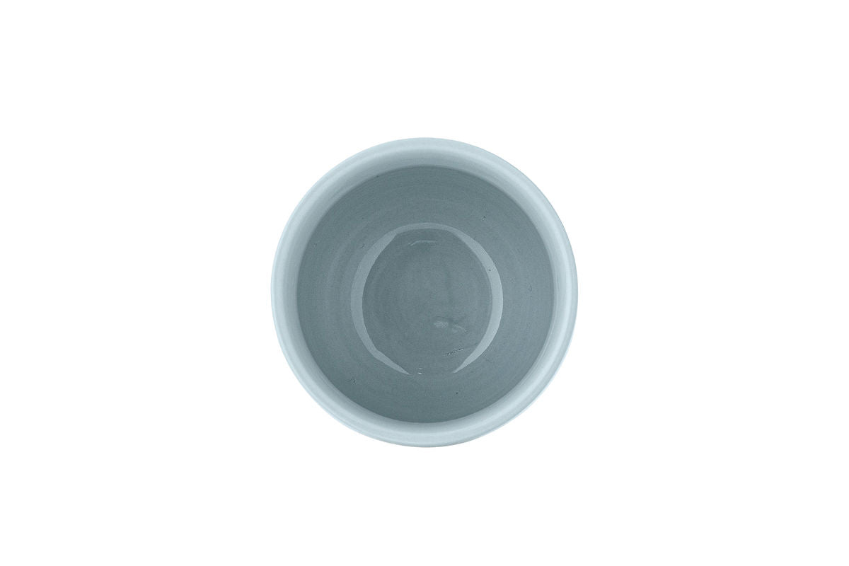 Kinder Tasse Josie - Steingut-Tasse mit Figuren & blauem Inneren