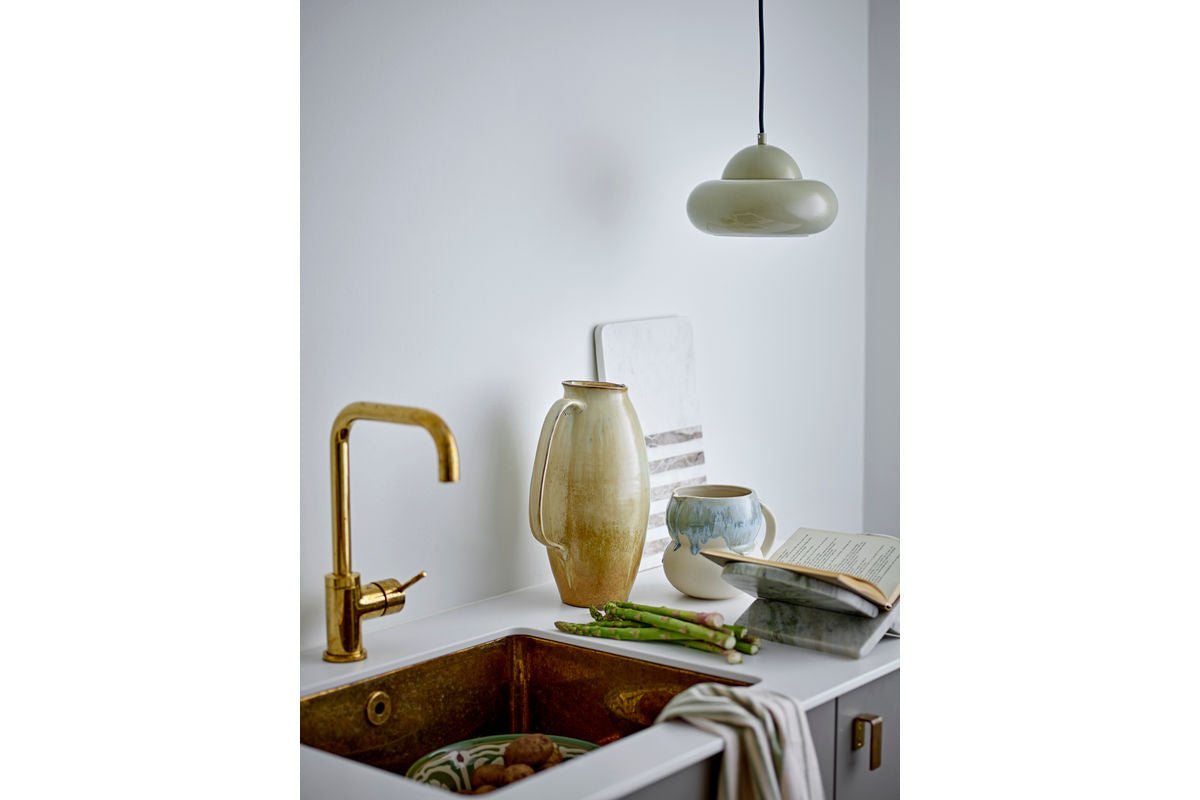 Krug Diana – Steingut mit Glasur in Gold