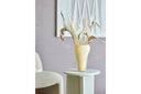 Vase Solene – Gelbes Glas