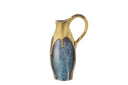 Vase Marivo – Steinzeug mit metallischer Glasur