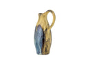 Vase Marivo – Steinzeug mit metallischer Glasur
