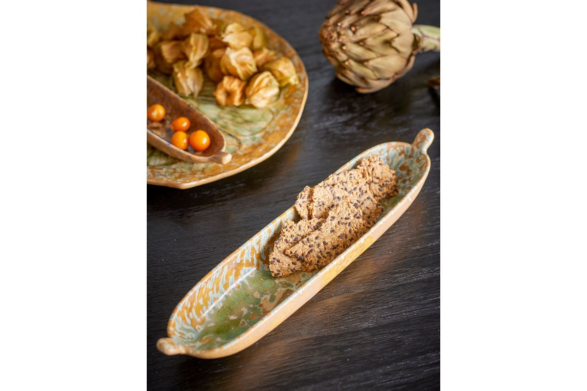 Servierplatte Kelda  - aus Steingut gefertigt