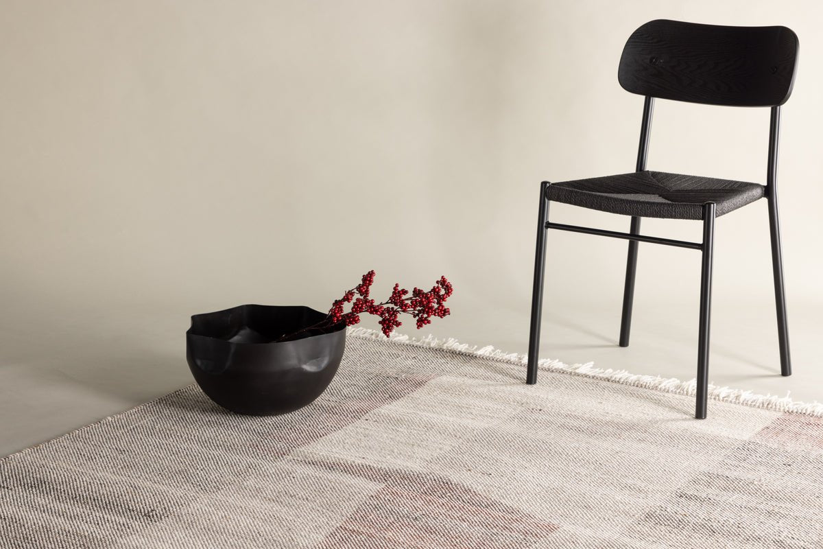 Teppich Nerio – mit Fransen aus Wolle & Polyester