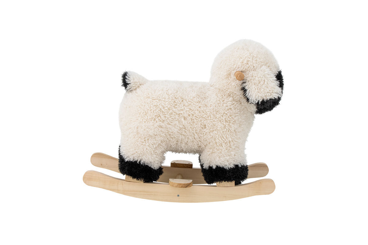 Schaukelspielzeug Molly – weiches Schaukelschaf aus Holz & Stoff für Kinder