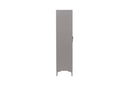 Designer Schrank Piring - in schlichtem Grau
