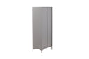 Designer Schrank Piring - in schlichtem Grau