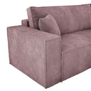 Designer Ecksofa Velanova mit Schlaffunktion und Stauraum aus Cord