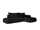Designer Ecksofa Babu Bouclé mit Schlaf- und Klappfunktion