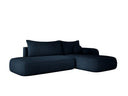 Designer Ecksofa Babu Bouclé mit Schlaf- und Klappfunktion