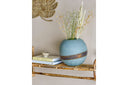 Vase Feyra – Blaues Glas