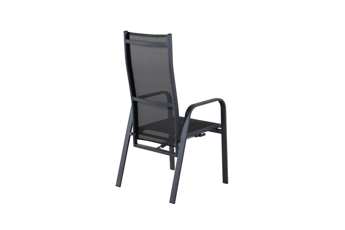 2er Set - Gartenstuhl Bossa aus Textilene/Aluminium