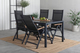 2er Set - Gartenstuhl GranCanaria aus Textilene/Aluminium in Schwarz, Weiß oder Beige