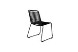 2er Set - Gartenstuhl Lina aus Metall/Polyester