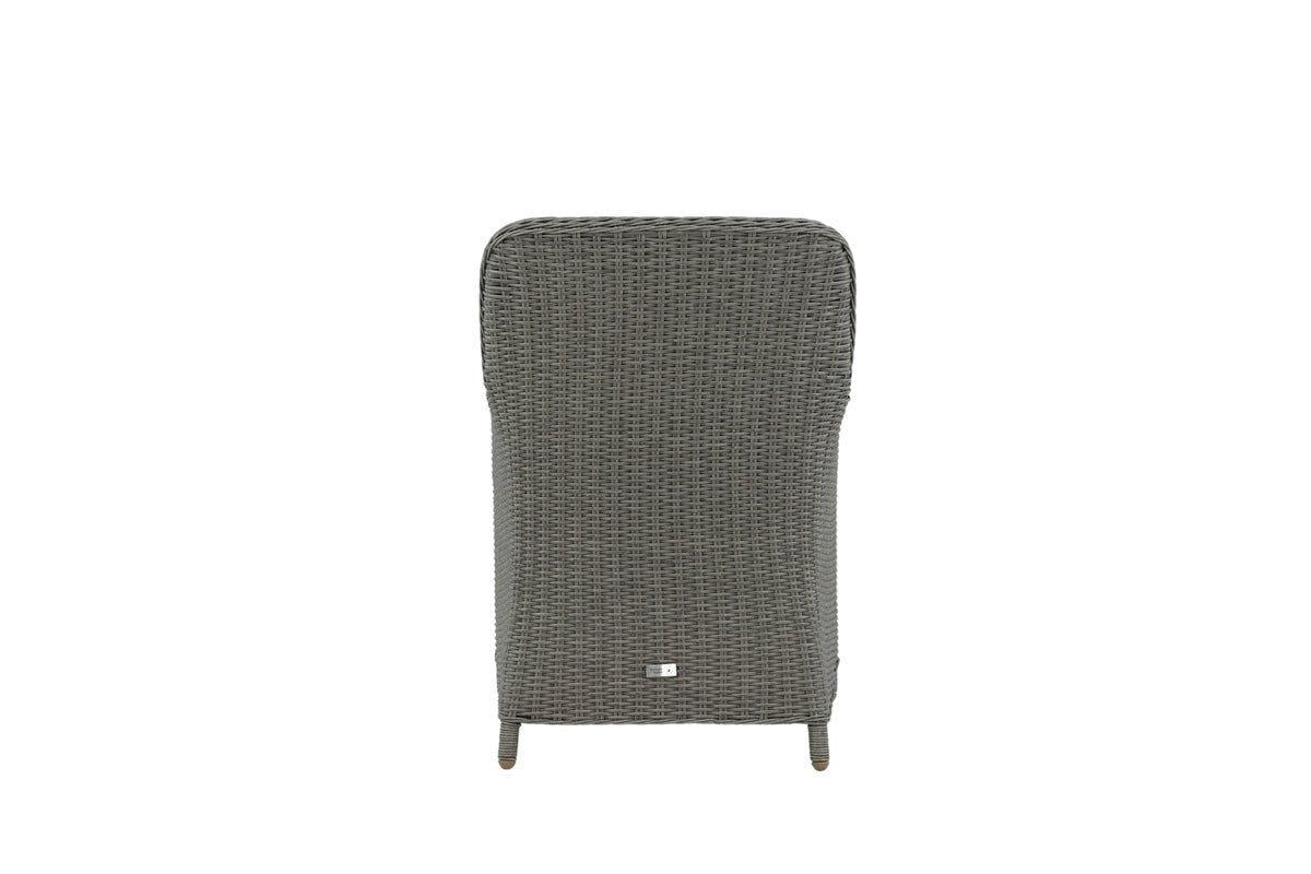 2er Set - Gartenstuhl London aus synthetischem Rattan