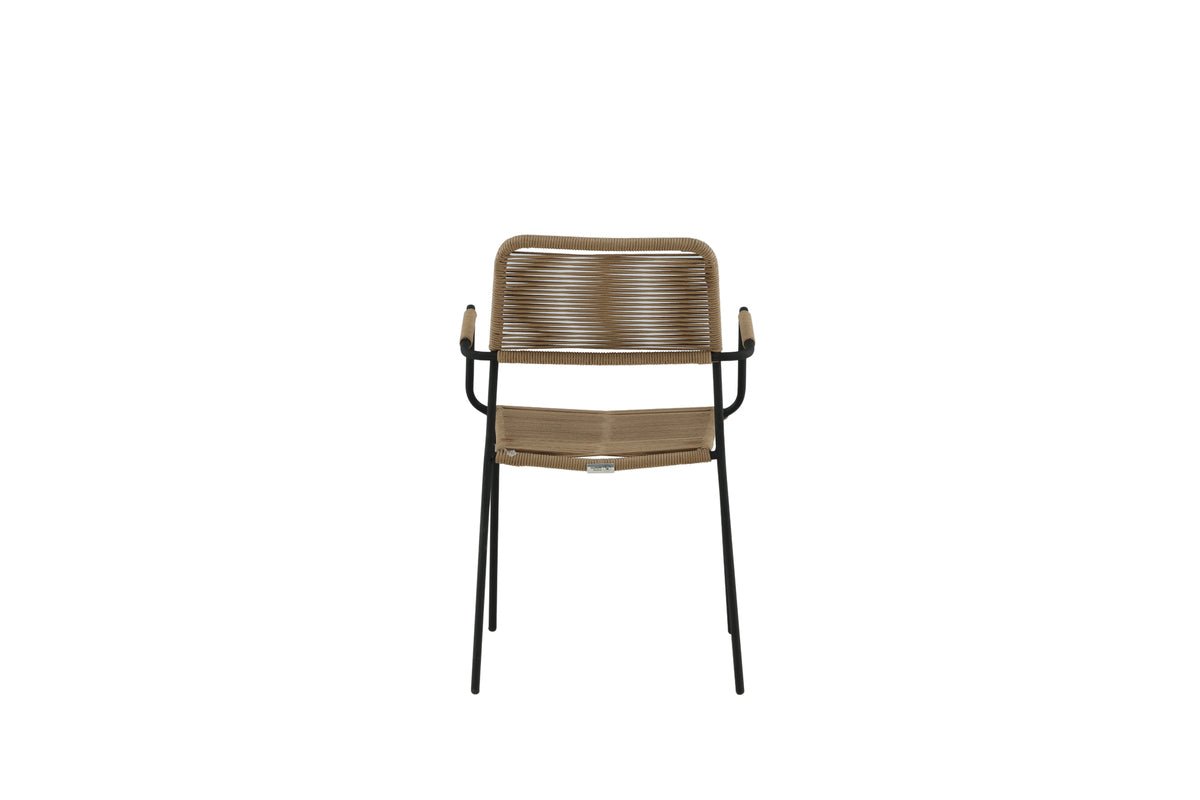 2er Set - Gartenstuhl Marla aus Metall/Polyester