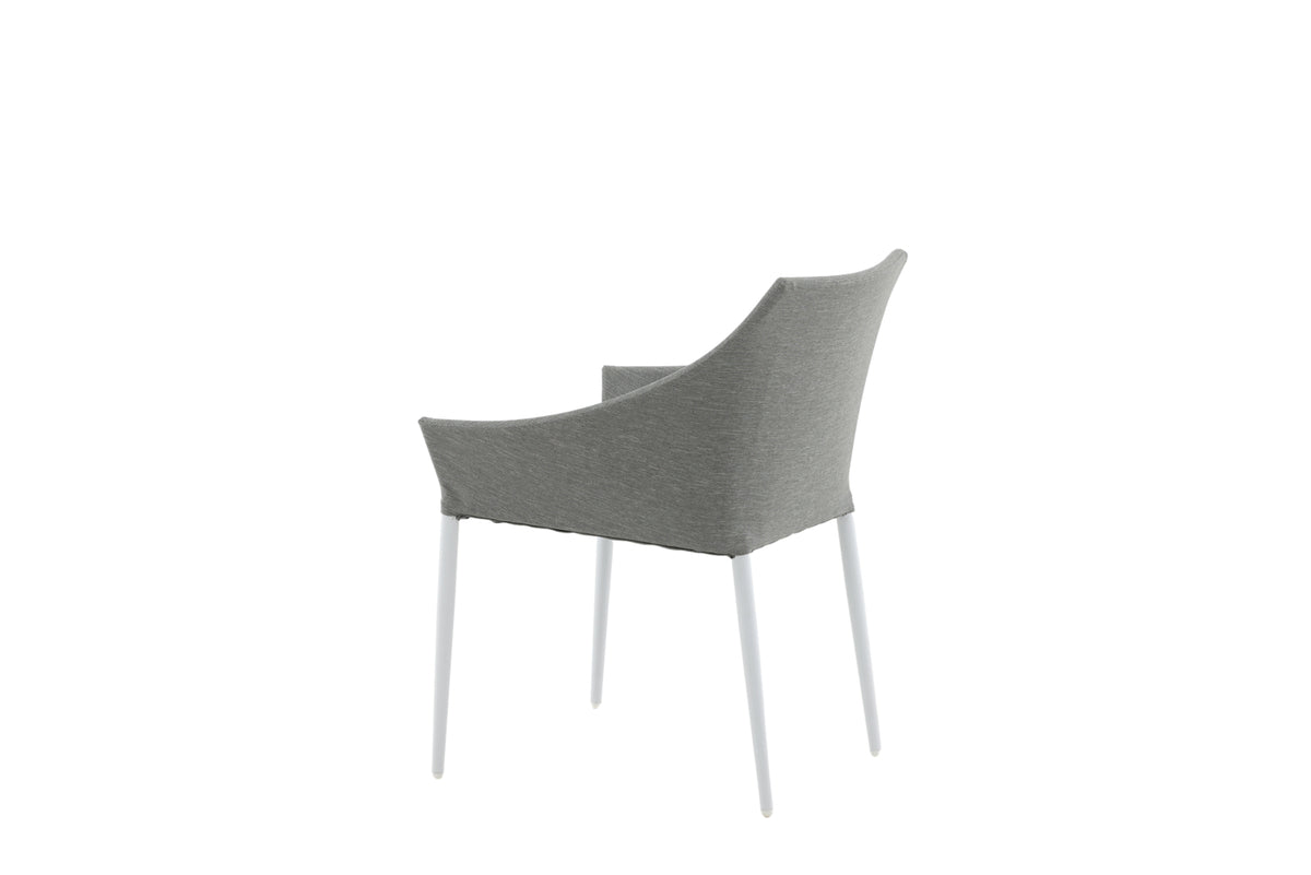 2er Set - Gartenstuhl Sophia aus Aluminium/Polyester