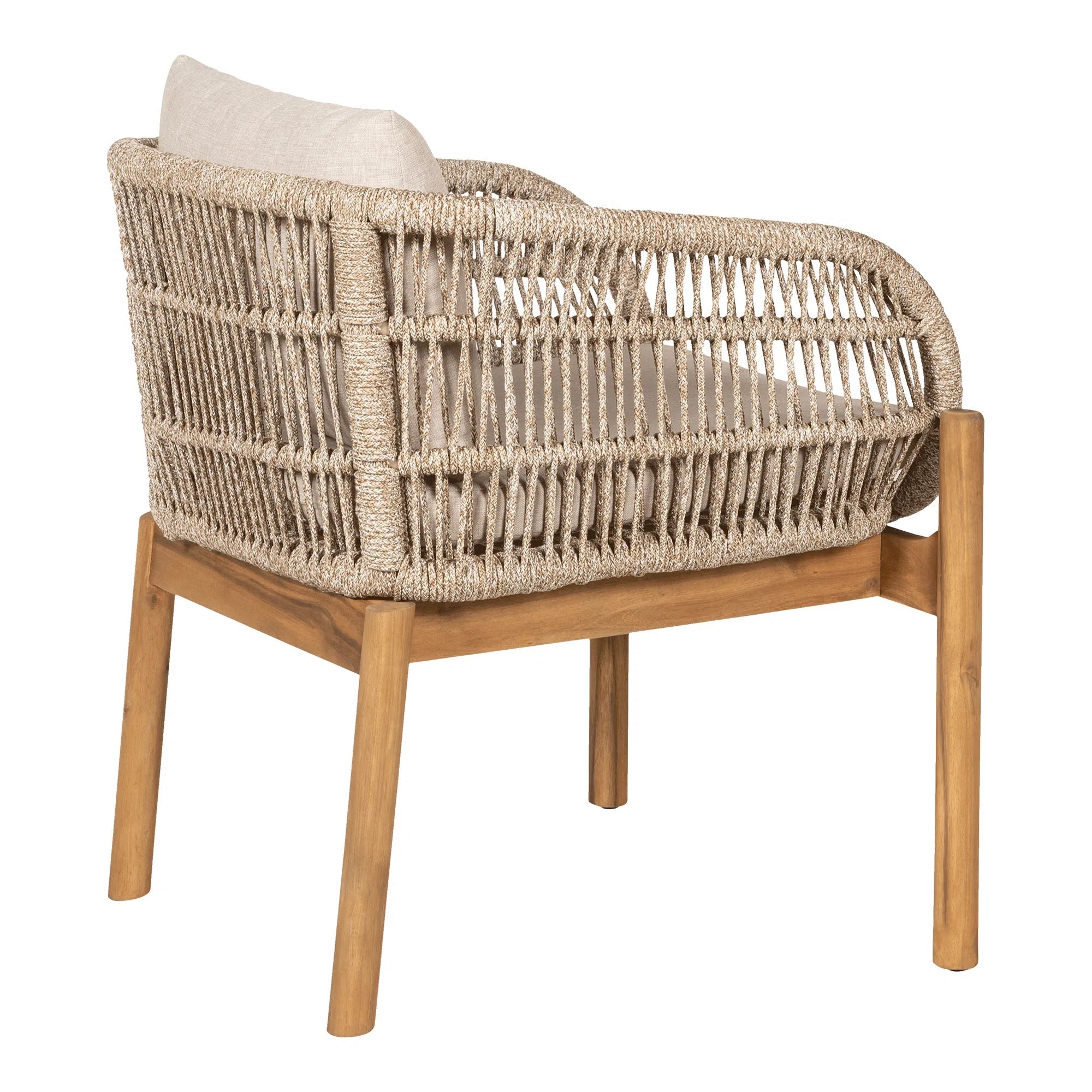 2er Set - Gartenstuhl Sorrento aus Akazienholz