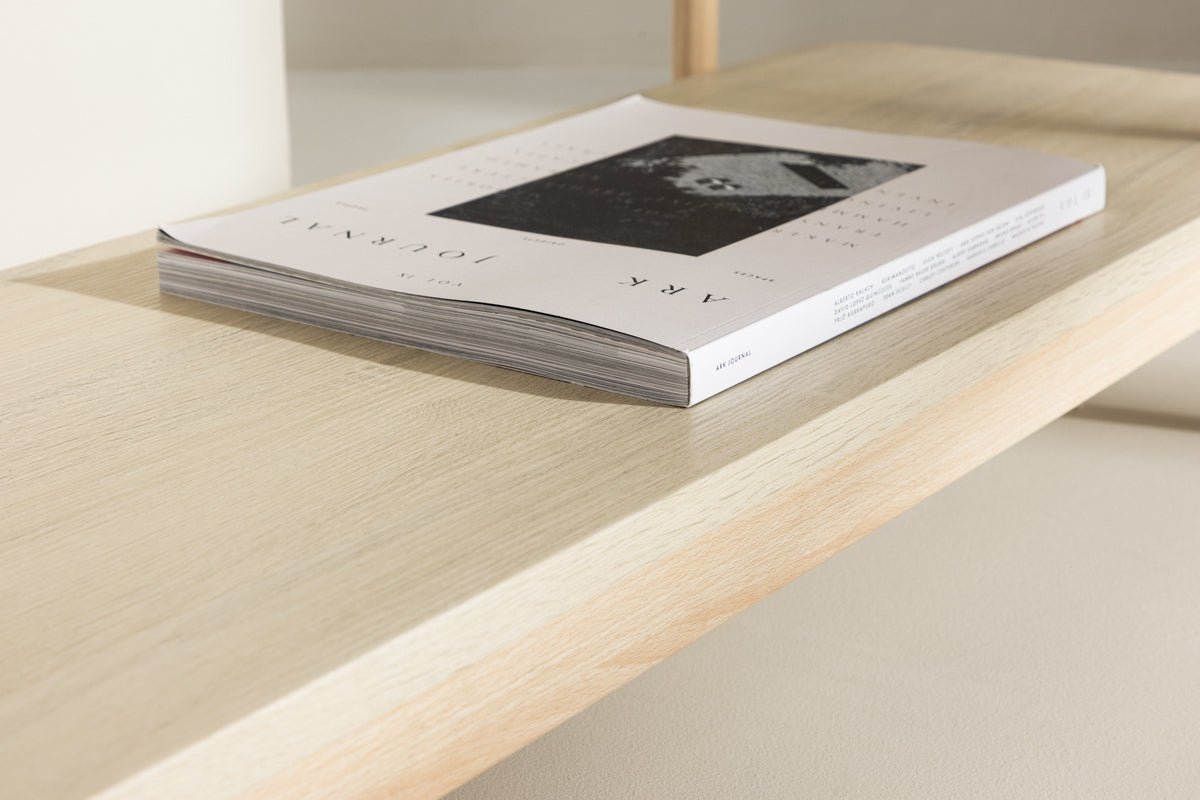 Regal Heim – 3-Etagen Regal in Whitewash