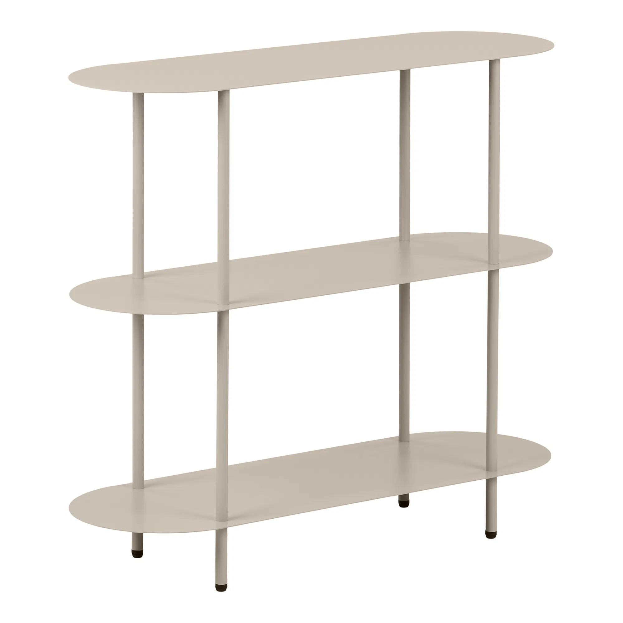 Standregal Kaldora – aus Metall in Sandfarbe