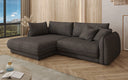Designer Ecksofa Mojave II Stoff mit Schlaffunktion und Stauraum
