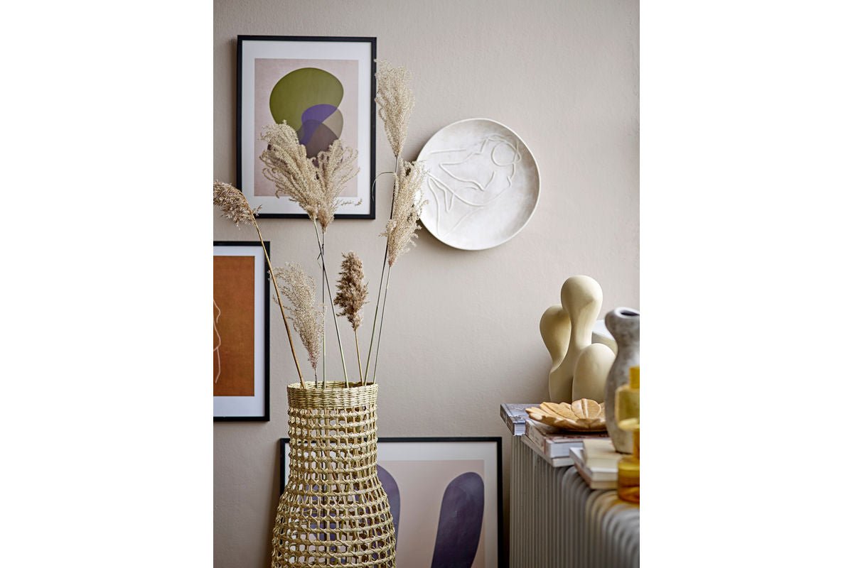 Vase „Marena“ – Terrakotta in Grau