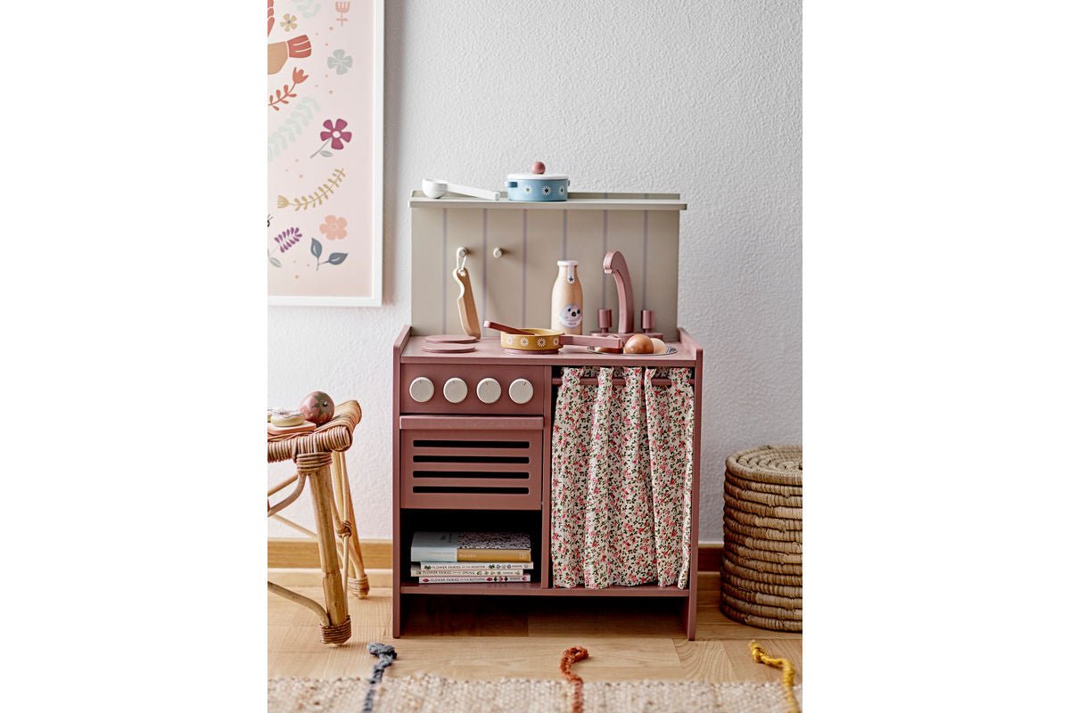 Spielküche Levin – Mini-Ofen aus Holz für Kinder