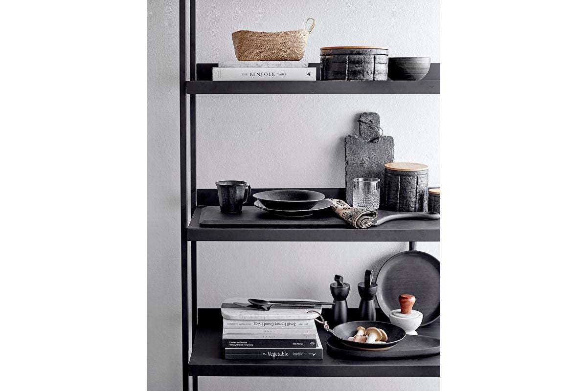 Becher „Kairo“ – Schwarzes Porzellan