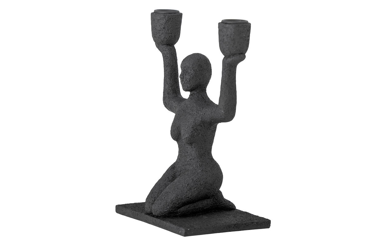 Kerzenhalter "Meditation"- aus Polyresin