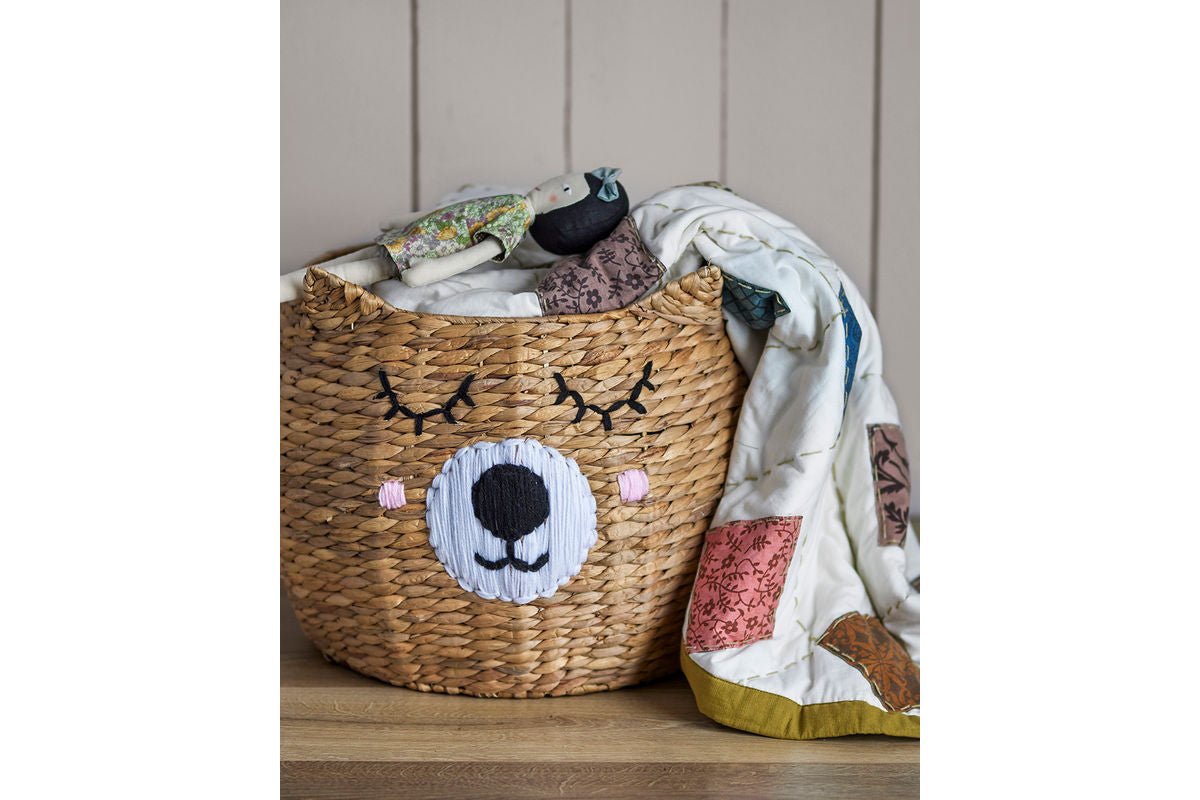 Kinder-Quilt „Liora“ – Bunte Baumwolldecke