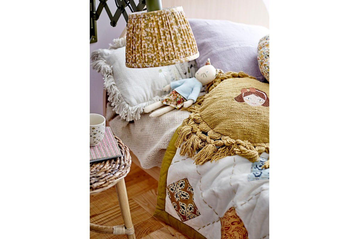 Kinder-Quilt „Liora“ – Bunte Baumwolldecke