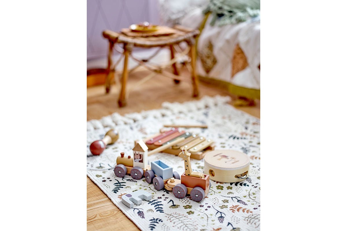 Kinder-Quilt „Liora“ – Bunte Baumwolldecke