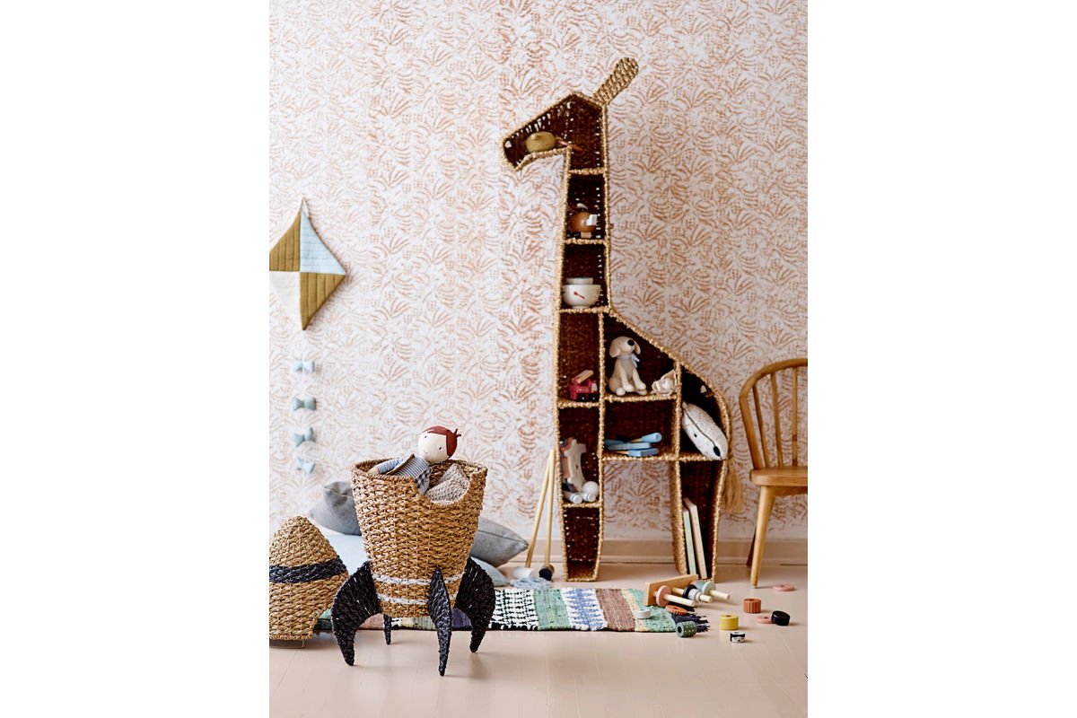 Aufbewahrungskorb Ipan – mit Deckel aus Seegras