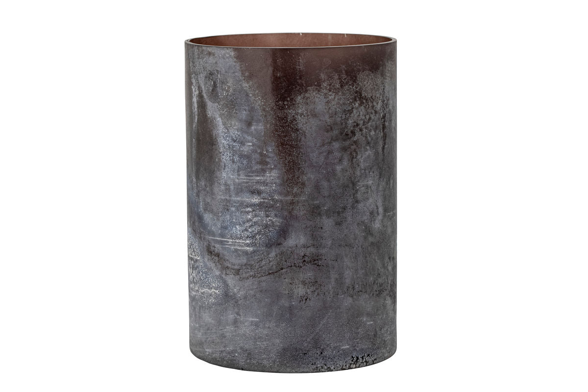 Kerzenhalter „Wikki“ – Glas in Braun