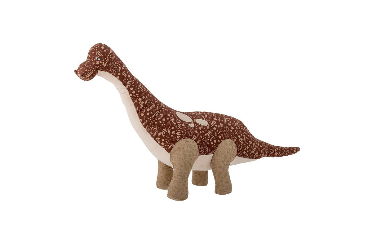 Plüschtier Leni - Dino aus Leinen mit weicher Polyesterfüllung