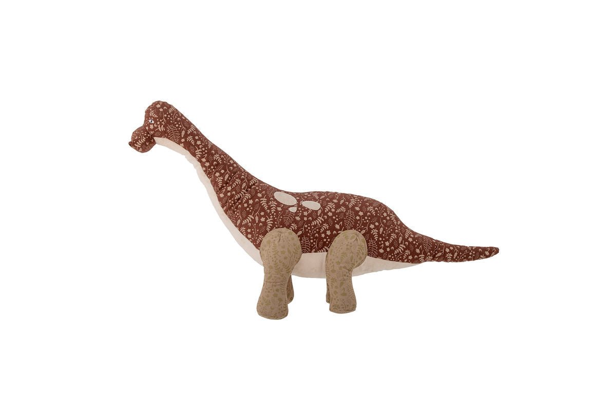 Plüschtier Leni - Dino aus Leinen mit weicher Polyesterfüllung