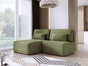 Designer Ecksofa Tilia Cord mit Schlaffunktion und Stauraum
