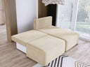 Designer Ecksofa Tilia Cord mit Schlaffunktion und Stauraum