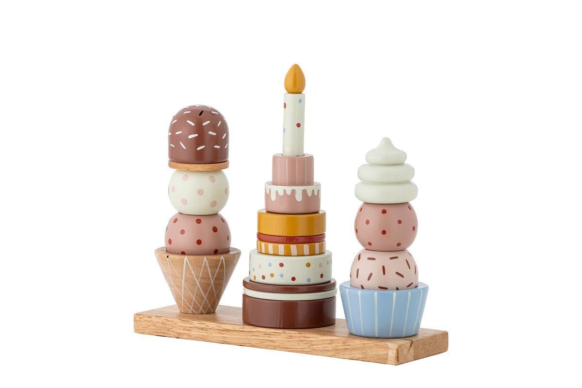 Kinder-Aktivitätsspielzeug Milano – Stapelturm aus FSC®-zertifiziertem Buchenholz