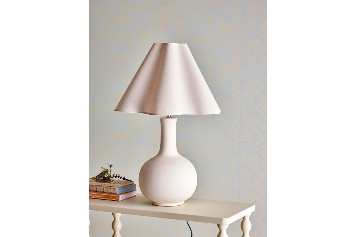 Tischlampe Basically - aus Steingut