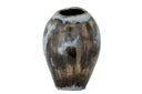 Vase Bruse – handbemaltes Steingut