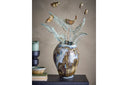 Vase Bruse – handbemaltes Steingut