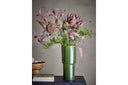 Vase Lizi - Grün, aus Steingut