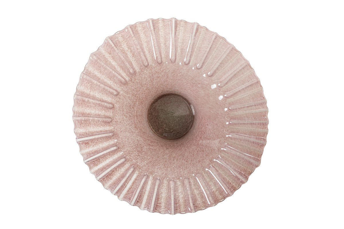 Dekoschale Orviane – Rose Glas
