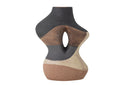 Vase Womano – aus Steingut