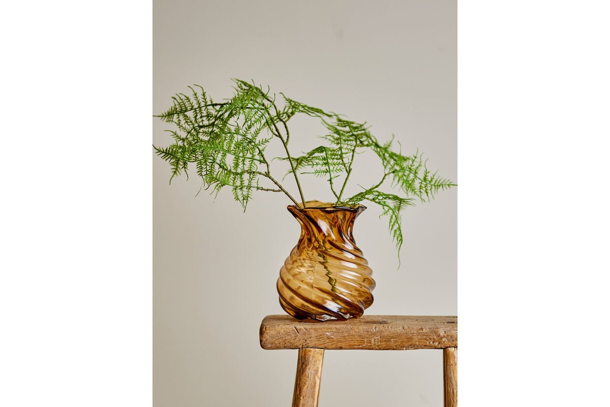 Vase „Golden Spring“ – aus Glas