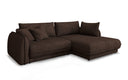 Designer Ecksofa Mojave II Stoff mit Schlaffunktion und Stauraum