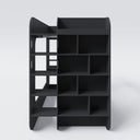 Minecraft Gaming-Hochbett BaseCamp XL mit Schreibtisch & Regal