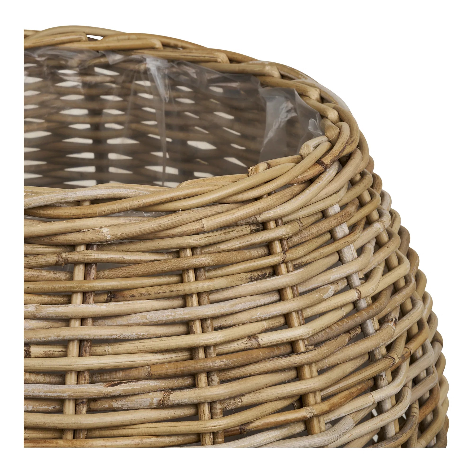 Planzkorb „Avenora“ – aus Kubu-Rattan 2er Set